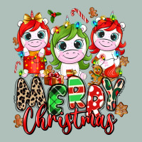 Merry Christmas Unicorns Heavyweight Hoodie | Teevron