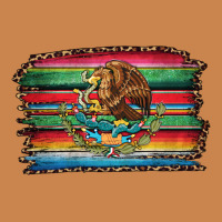 Serape Leopard Mexican Flag Heavyweight Hoodie | Teevron
