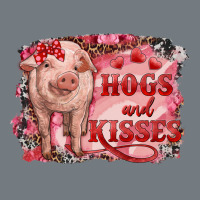 Valentines Day Pig Hogs And Kisses Heavyweight Sweatshirt | Teevron