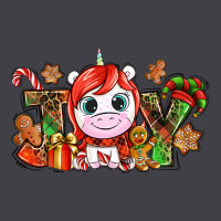 Joy Unicorn Christmas Heavyweight Hoodie | Teevron