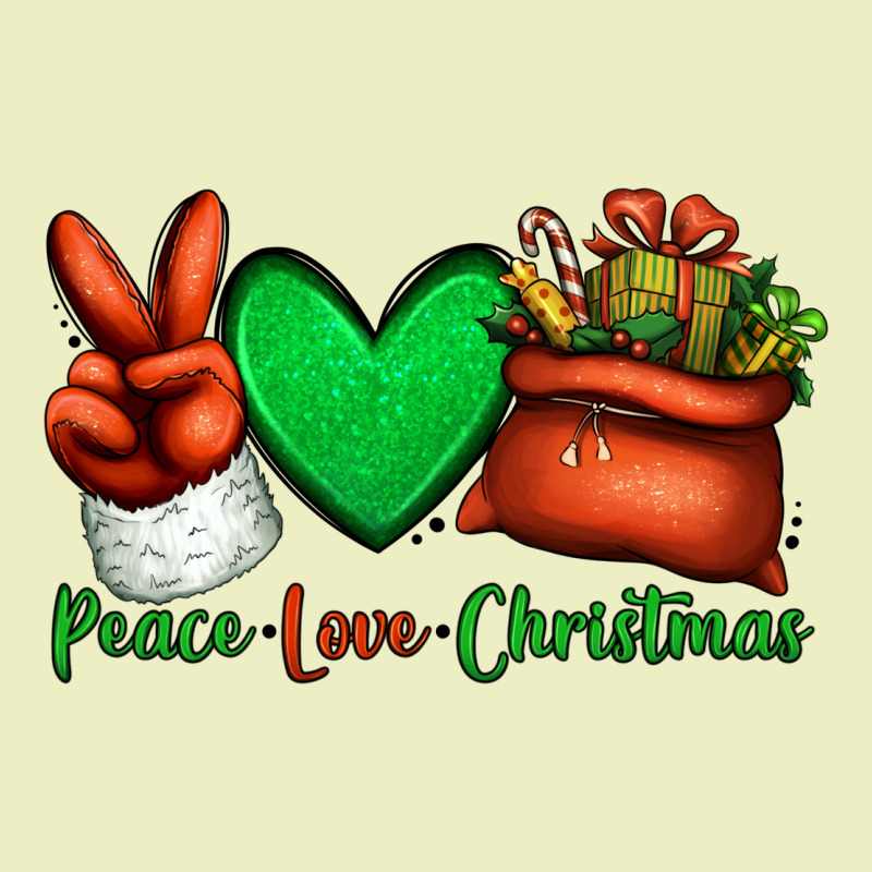 Peace Love Christmas Santa Claus Hand Urban Hoodie by Jasminsmagicworld | Teevron