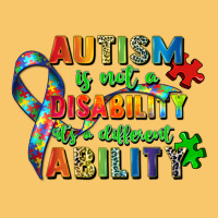 Autism Is Not A Disability Its A Different Ability Vintage Hoodie | Teevron