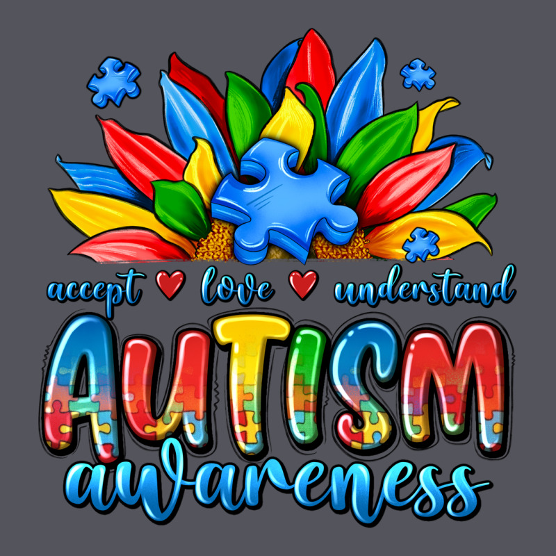 Autism Awareness Accept Love Understand Vintage Hoodie by JahusDesignShop | Teevron