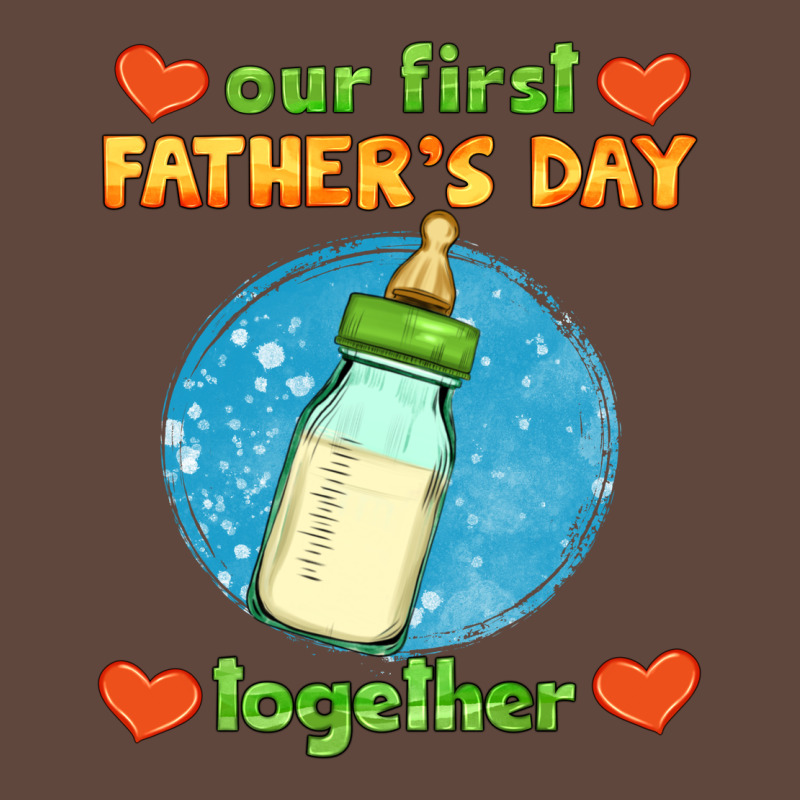 Our First Father's Day Together And Baby Bottle Classic Tee by HRA Design Shop | Teevron