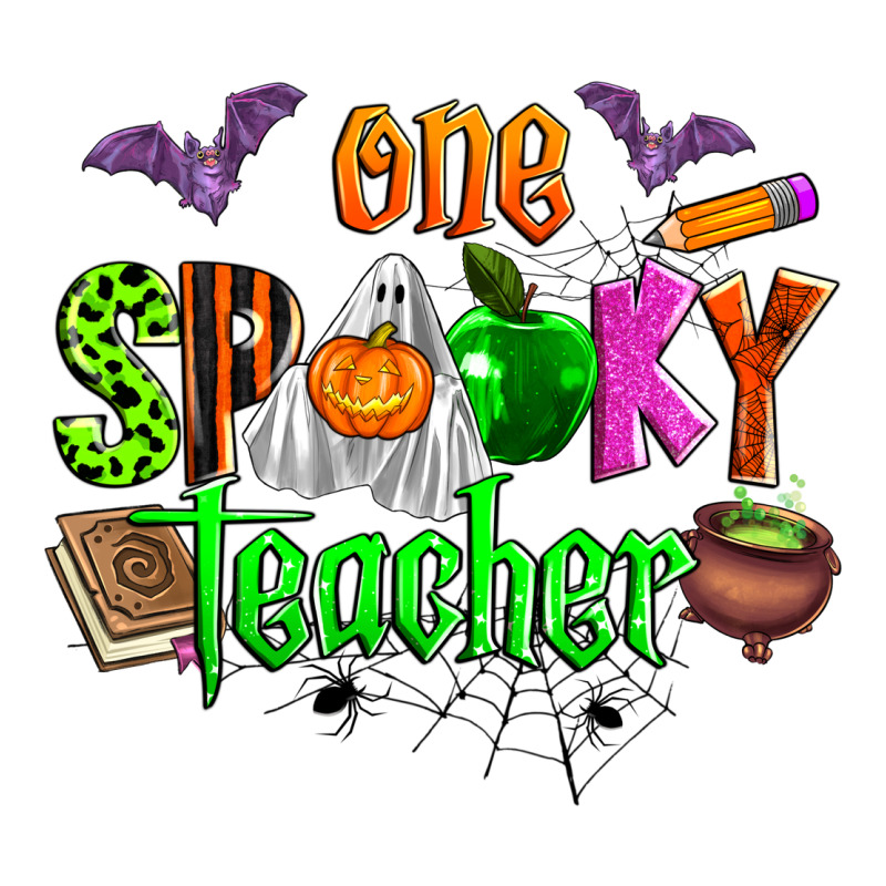 One Spooky Teacher Urban Heavy Tee by Zillion Design Studio | Teevron
