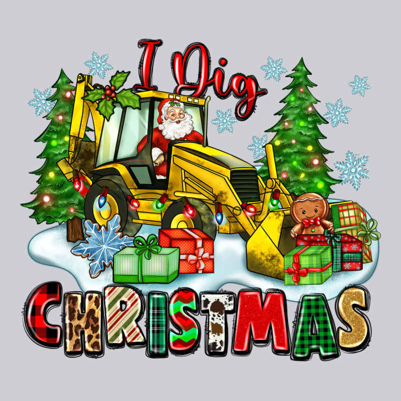 I Dig Christmas Heavyweight Sweatshirt by Zillion Design Studio | Teevron