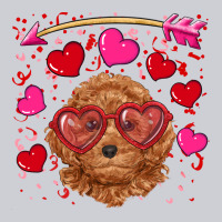 Valentine's Day Toy Poodle Heavyweight Sweatshirt | Teevron