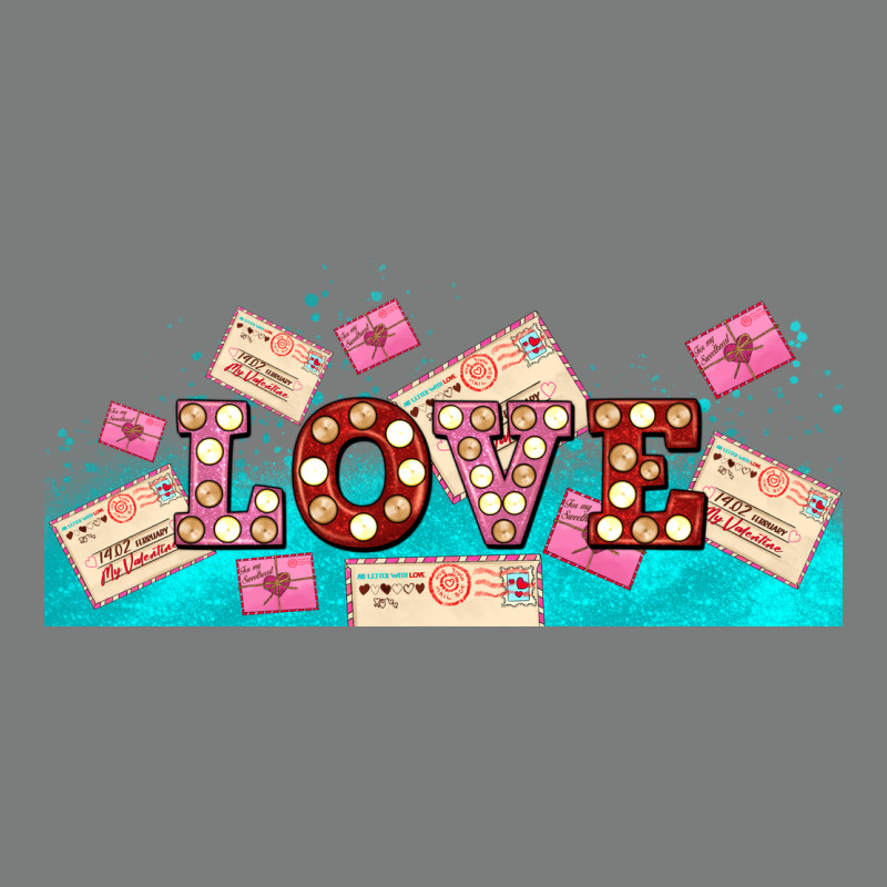 Love And Love Letters Premium Hoodie by AdoDesignShop | Teevron