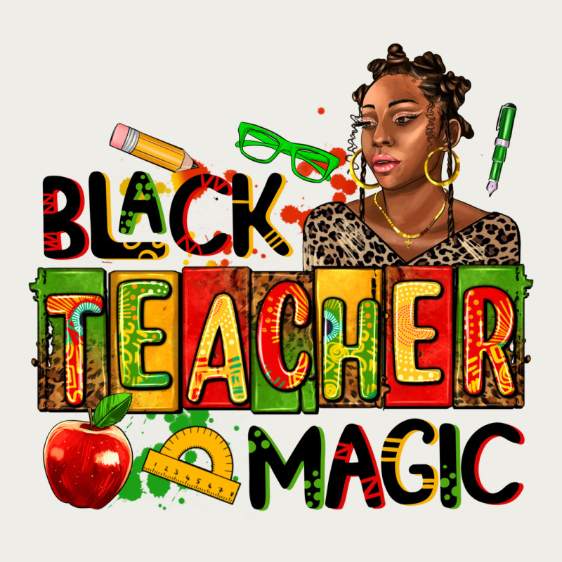 Black Teacher  Magic Zipper Hoodie by AdoDesignShop | Teevron
