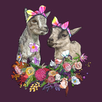 Floral Baby Goats Classic Tee | Teevron