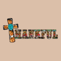 Thankful Pumpkin Cross Urban Heavy Tee | Teevron