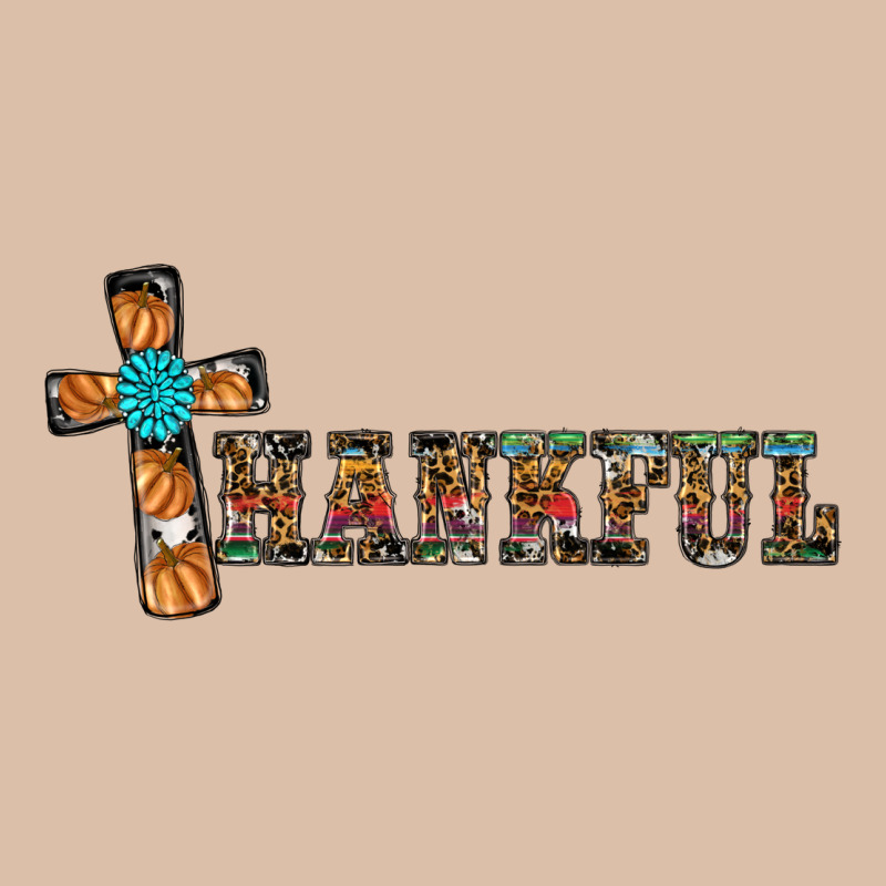 Thankful Pumpkin Cross Urban Heavy Tee by RanaPortraitStore | Teevron