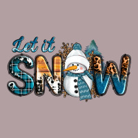 Let It Snow Snowman Vintage Hoodie | Teevron