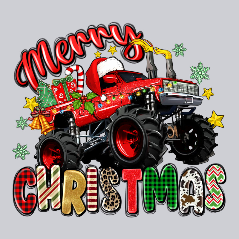 Merry Christmas Truck Heavyweight Sweatshirt by Zillion Design Studio | Teevron