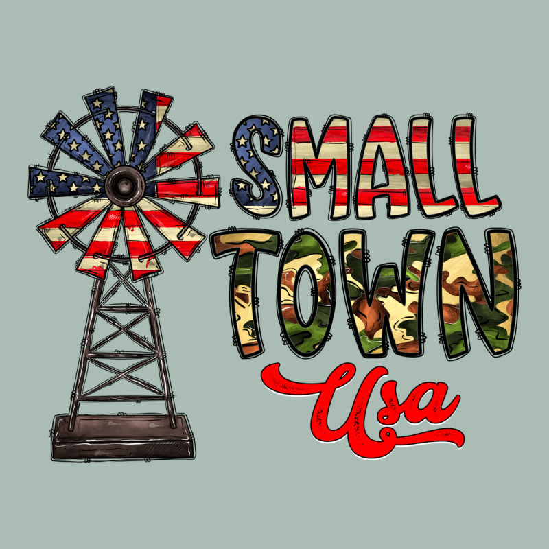 Small Town Usa Classic Tee by CowhideDigitalArt | Teevron