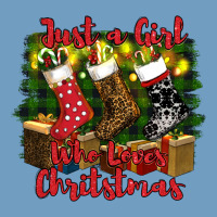 Just A Girl Who Loves Christmas Urban Heavy Tee | Teevron
