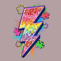 Lightning Bolt Autism Vintage Hoodie | Teevron