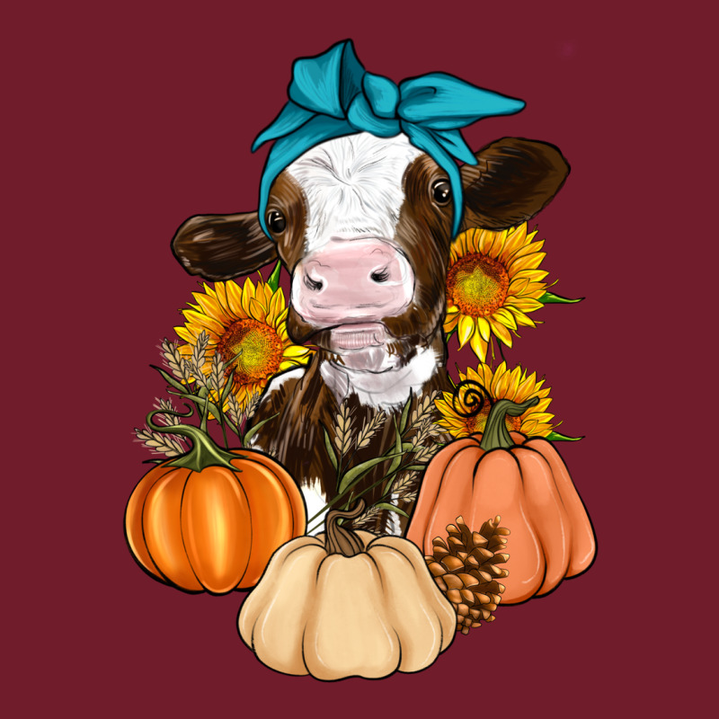 Cow Fall Pumpkin Zipper Hoodie by Artiststas | Teevron