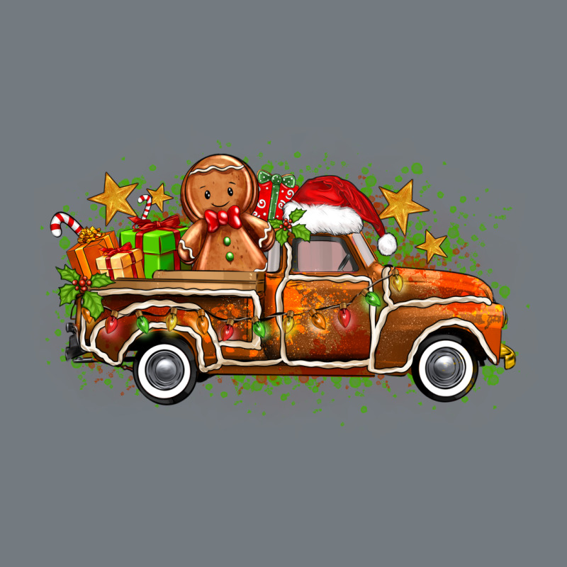 Christmas Gingerbread Truck Heavyweight Sweatshirt by Zillion Design Studio | Teevron