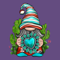 Western Gnome With Turquoise Gemstone Vintage Hoodie | Teevron