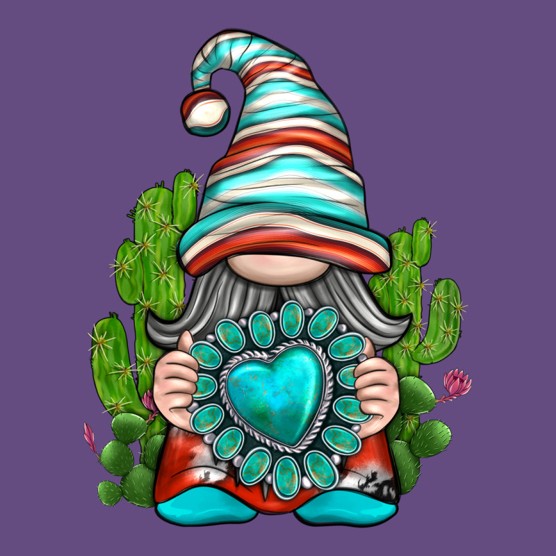 Western Gnome With Turquoise Gemstone Vintage Hoodie by texasbilliewilder | Teevron