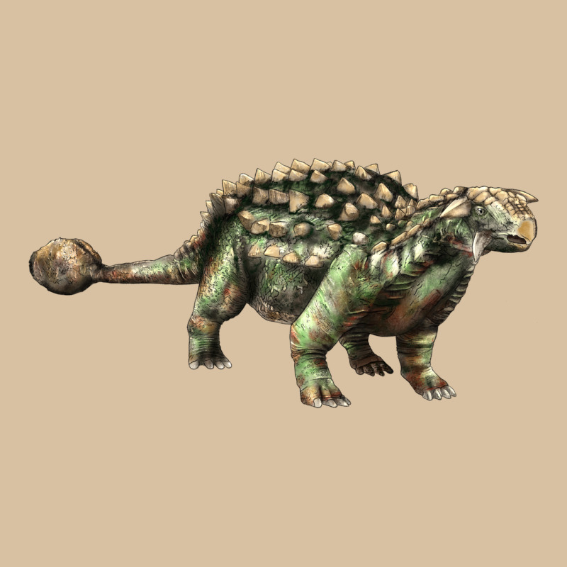 Ankylosaurus T-rex Heavyweight Hoodie by LillyAllenDesigns | Teevron