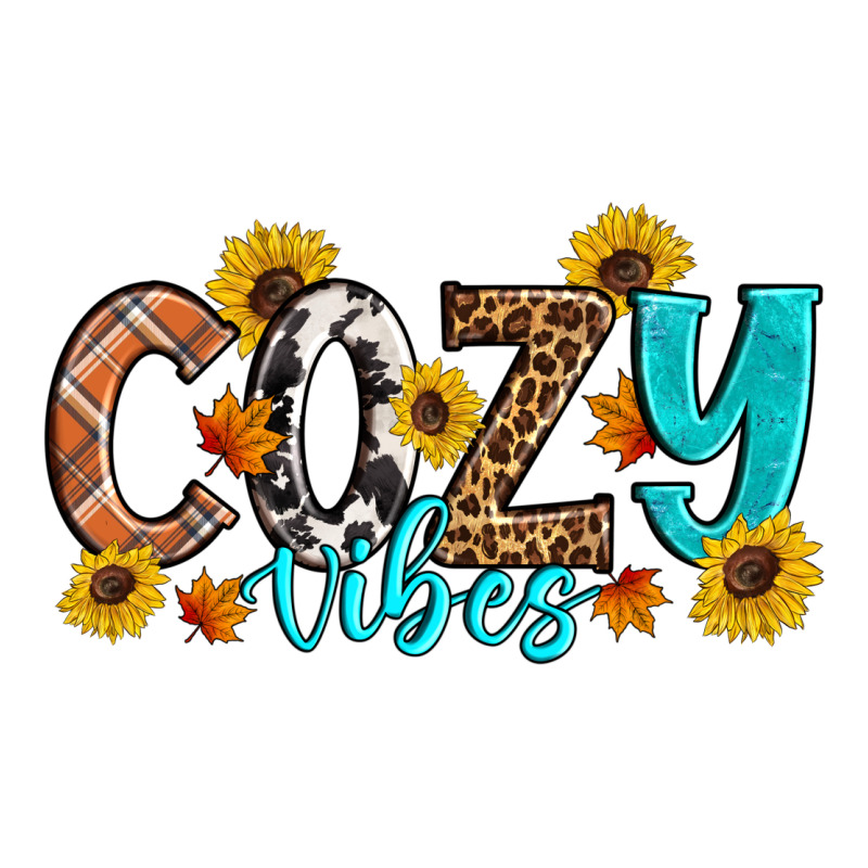 Cozy Vibes Fall Sunflowers Zipper Hoodie by Artiststas | Teevron