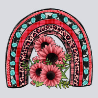 Valentines Sunflower Rainbow Zipper Hoodie | Teevron