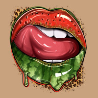 Watermelon Lips With Leopard Vintage Tee | Teevron
