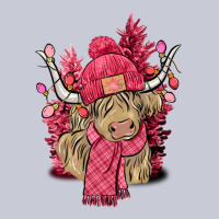 Pink Winter Long Haired Cow Heavyweight Hoodie | Teevron
