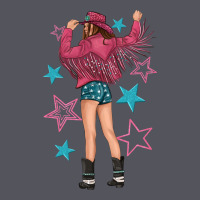 Western Pink With Stars And Cowgirl Vintage Hoodie | Teevron