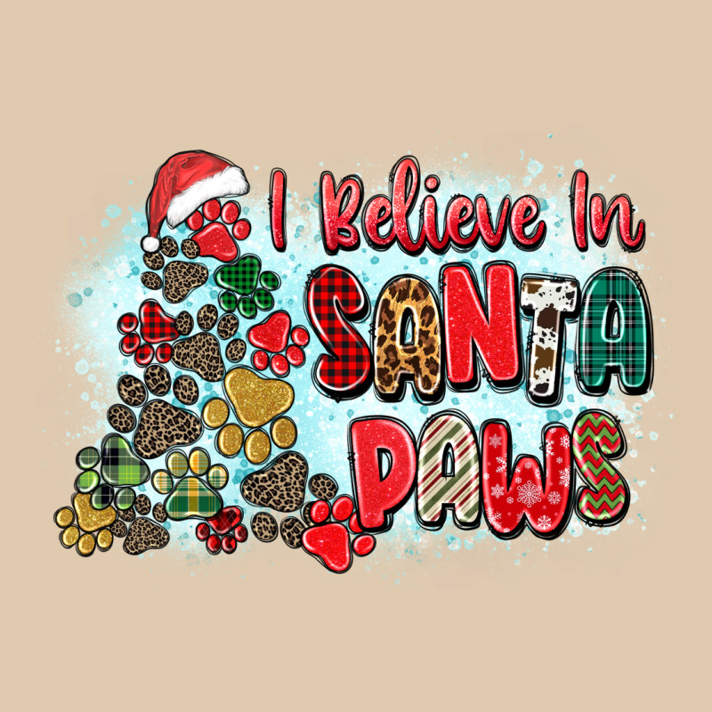 I Believe In Santa Paws Heavyweight Sweatshirt by Zillion Design Studio | Teevron