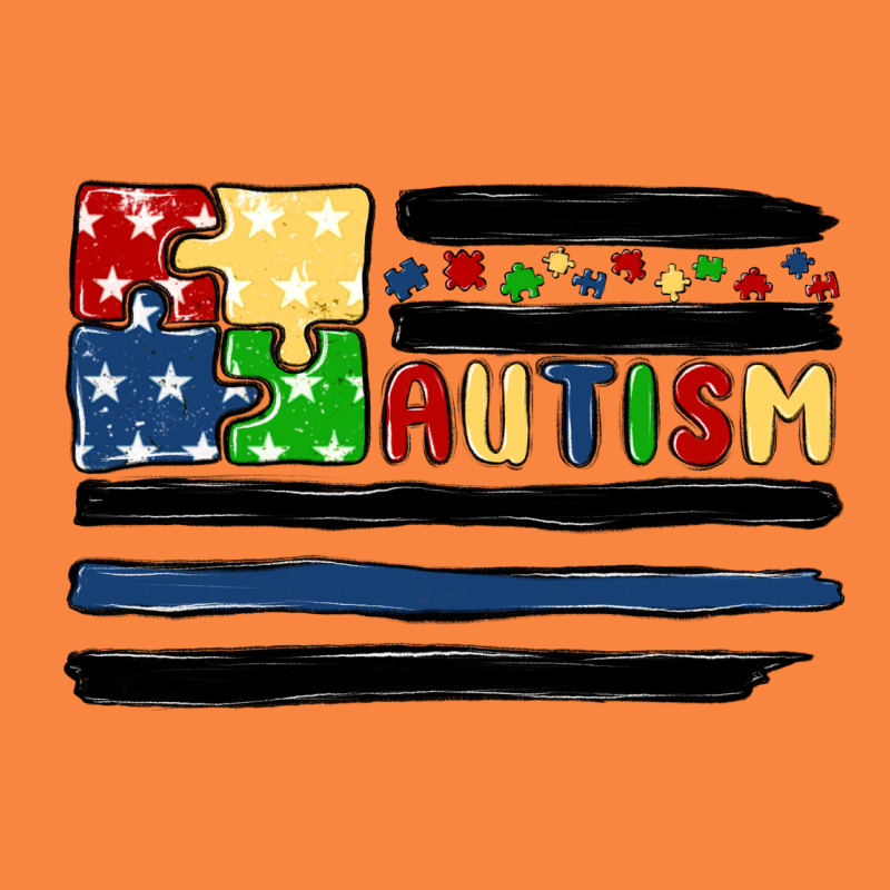 Autism Usa Flag Premium Sweatshirt by MaliasSmallBusiness | Teevron