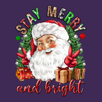 Stay Merry And Bright Christmas With Santa Premium Hoodie | Teevron