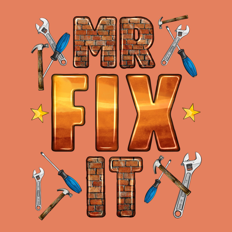 Mr Fix It Classic Tee by HRA Design Shop | Teevron