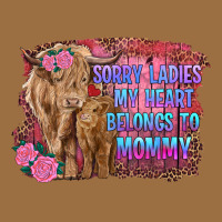 Sorry Ladies My Heart Belongs To Mommy Highland Cow And Calf Vintage Tee | Teevron