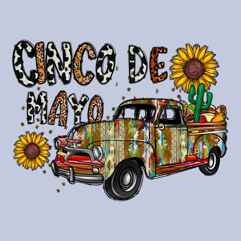 Cinco De Mayo Truck Long Sleeve Tee by CowhideDigitalArt | Teevron