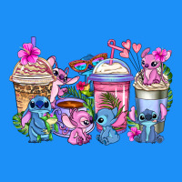 Stitch With Lilo Coffee Cups Classic Tee | Teevron