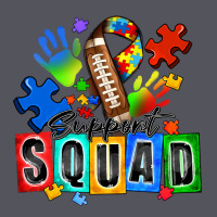 American Football Support Squad Autism Vintage Hoodie | Teevron