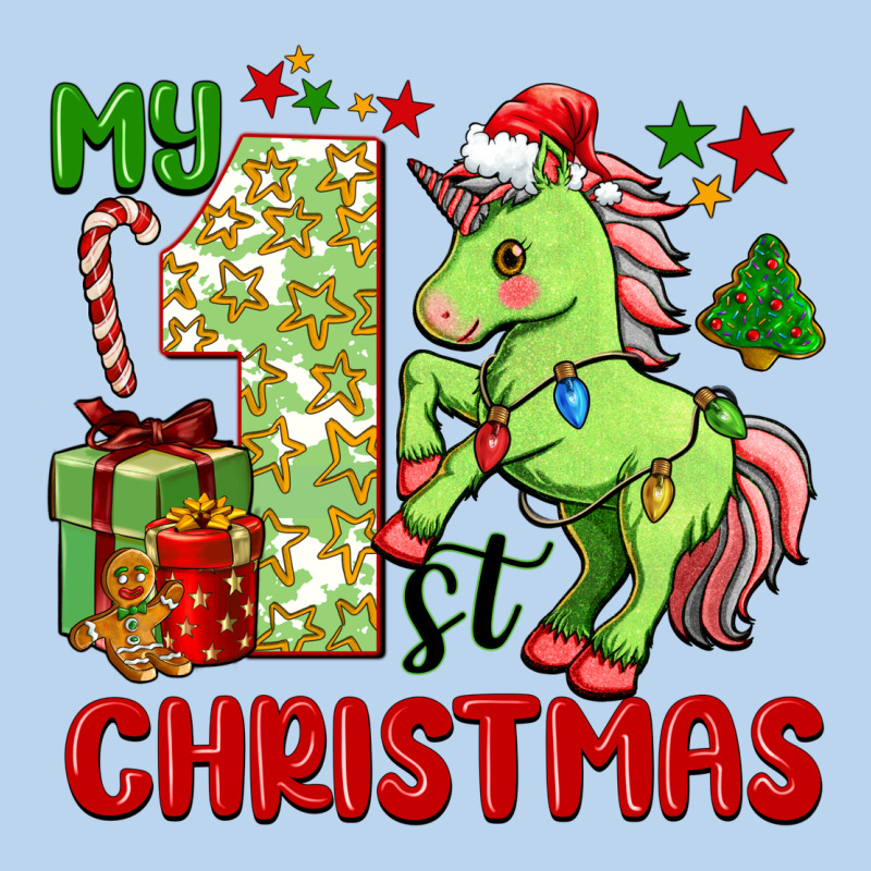 My First Christmas Unicorn Classic Tee by FaDigitalArtStudio | Teevron