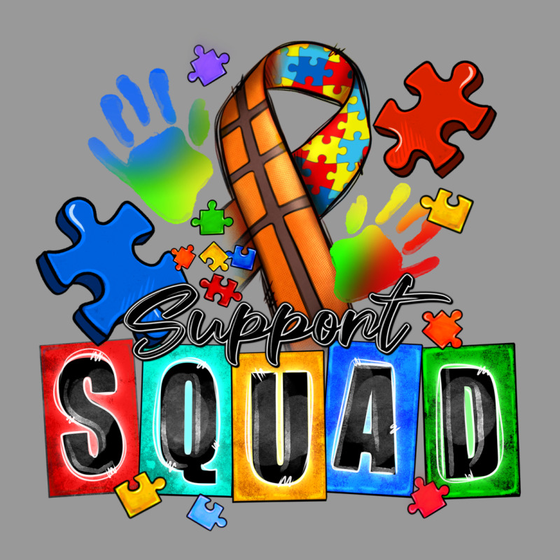 Basketball Support Squad Autism Vintage Hoodie by Zillion Design Studio | Teevron