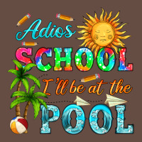 Adios School I Ll Be At The Pool Long Sleeve Tee | Teevron