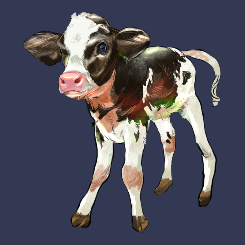 Holstein Calf Heavyweight Hoodie by LillyAllenDesigns | Teevron