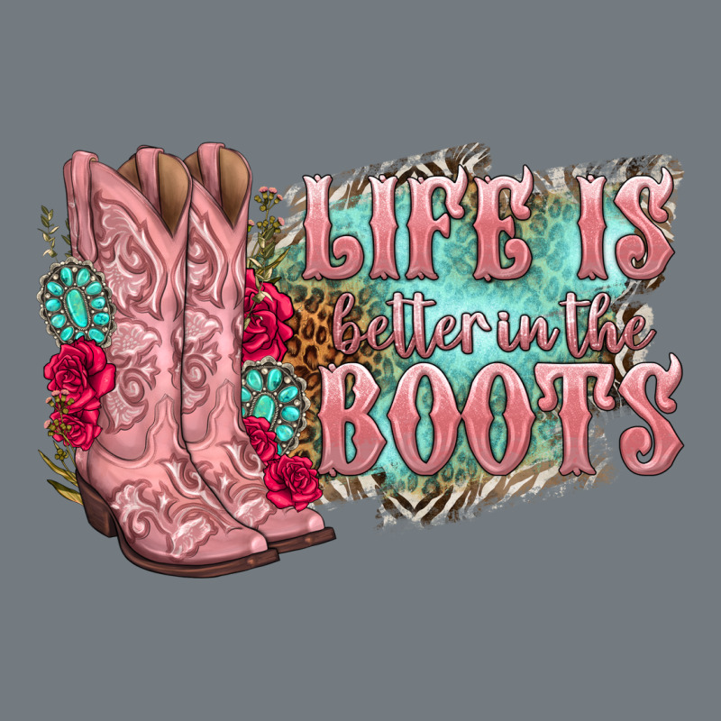 Life Is Better In The Boots Heavyweight Sweatshirt by texasbilliewilder | Teevron