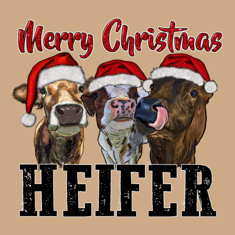 Merry Christmas Heifers Vintage Hoodie by RanaPortraitStore | Teevron