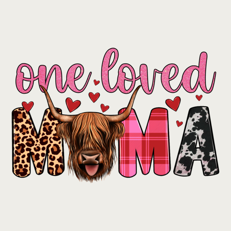 Highland Cow One Loved Mama Zipper Hoodie by JahusDesignShop | Teevron
