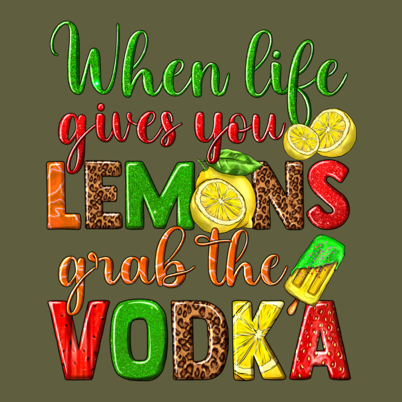 When Life Gives You Lemons Grab The Vodka Vintage Tee by texasbilliewilder | Teevron