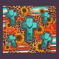 Turquoise Cross Pattern Heavyweight Hoodie | Teevron