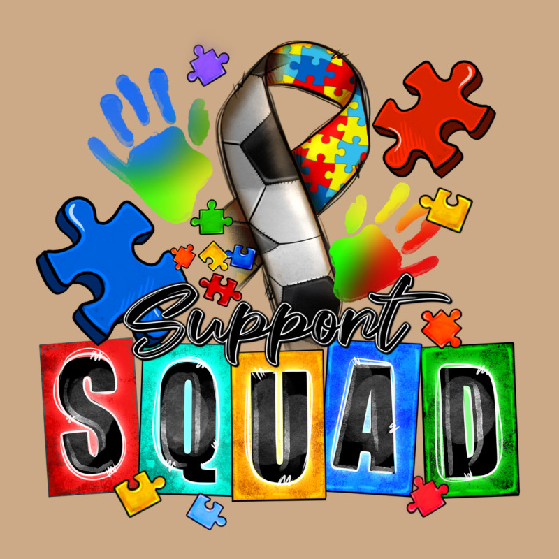 Soccer Support Squad Autism Vintage Hoodie by Zillion Design Studio | Teevron