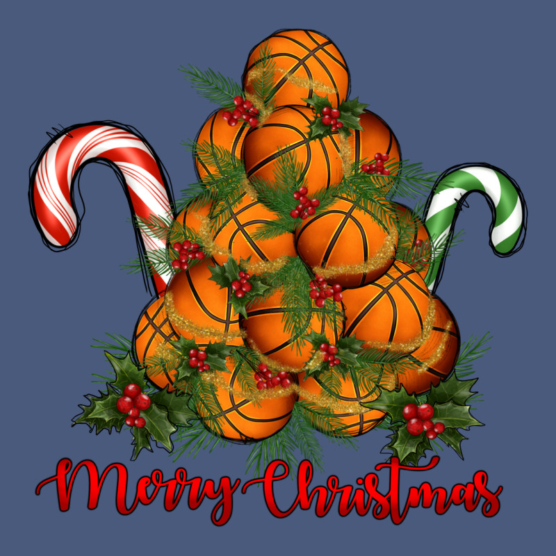 Merry Christmas Basketball Vintage Hoodie by RanaPortraitStore | Teevron